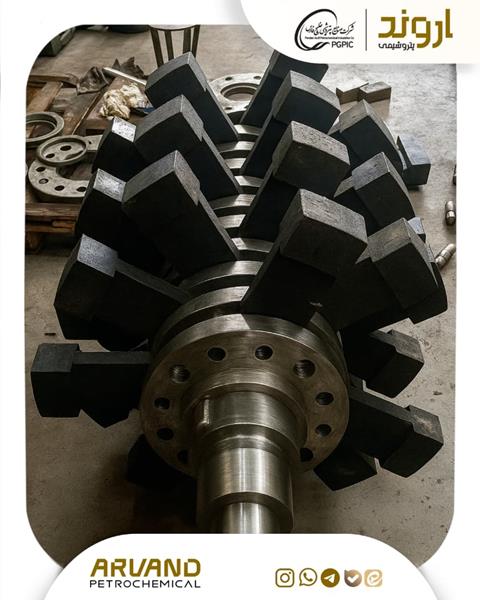 ساخت و اصلاح موفق «کراشر نمک» در واحد شستشوی نمک پتروشیمی اروند با توان متخصصان داخلی